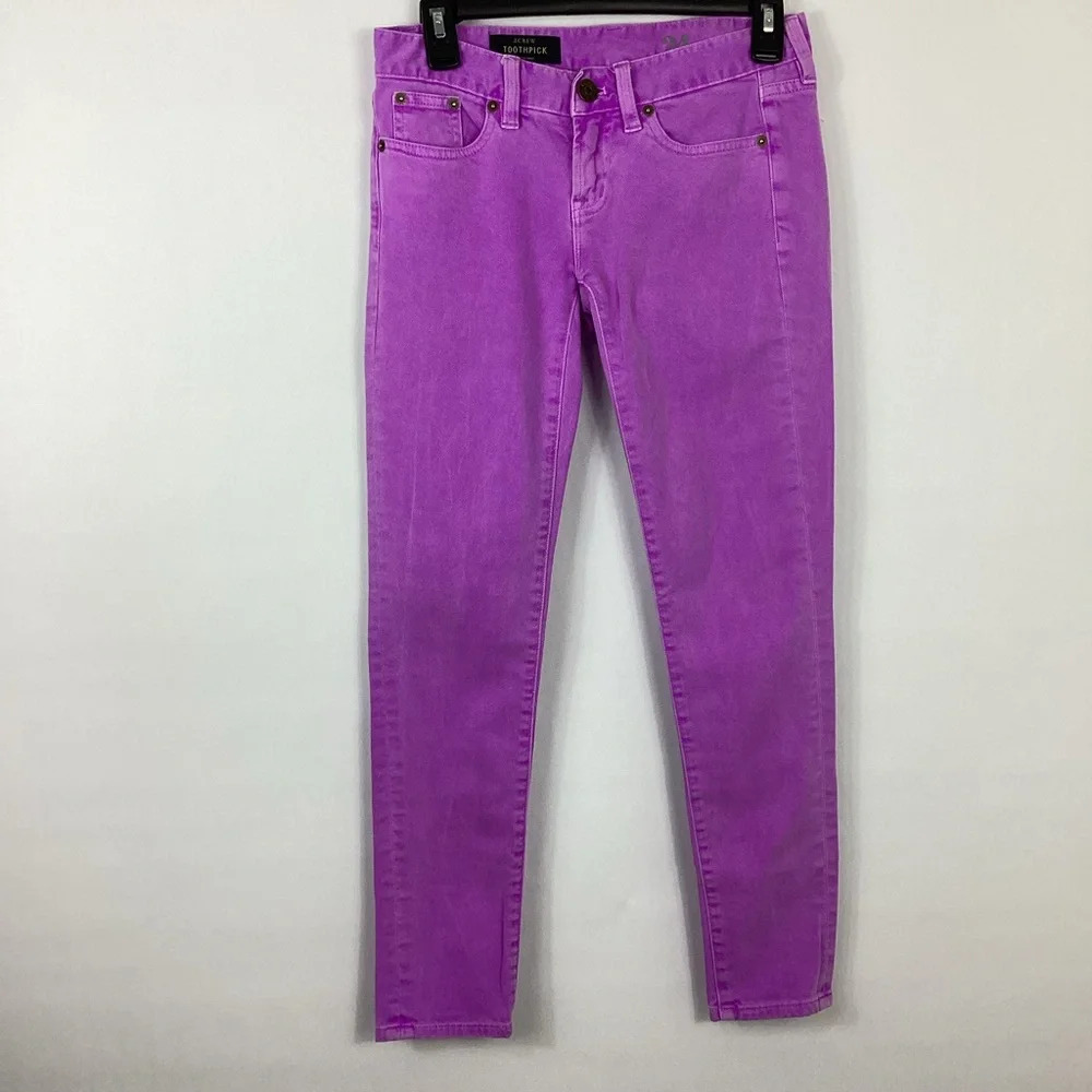 J. Crew Toothpick Jeans Size 24